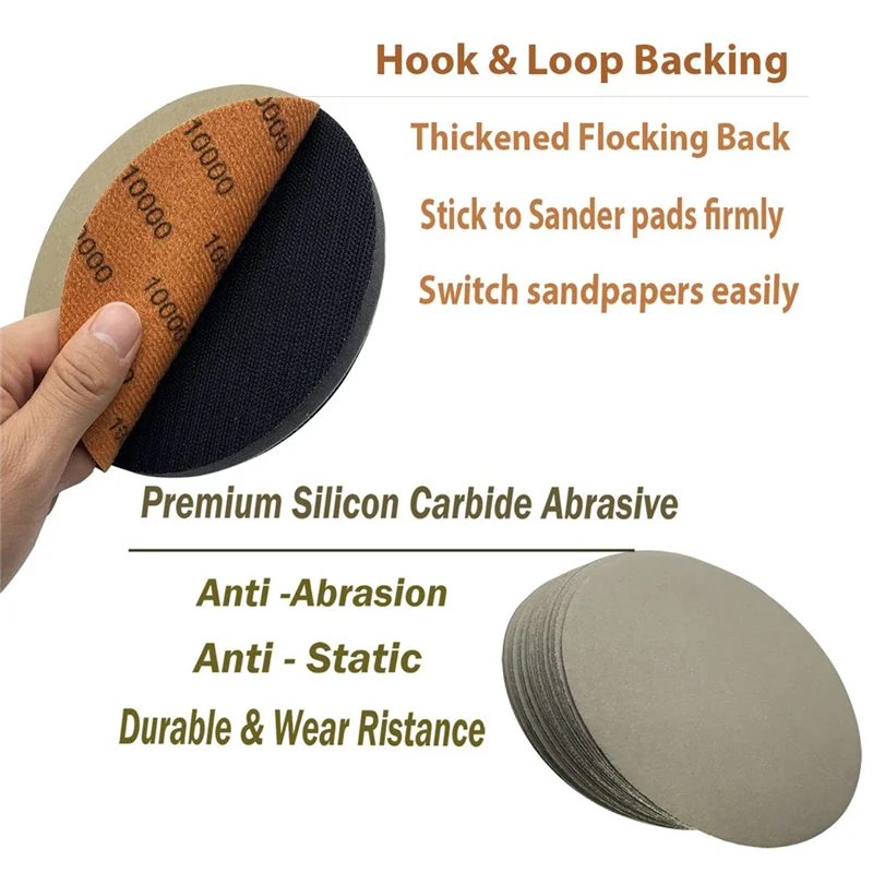 

High Quality-Wet And Dry Sandpaper, Polishing Sandpaper Pads For Automatic Polishing Or Stretching,Wet And Dry Sandpaper, Polish