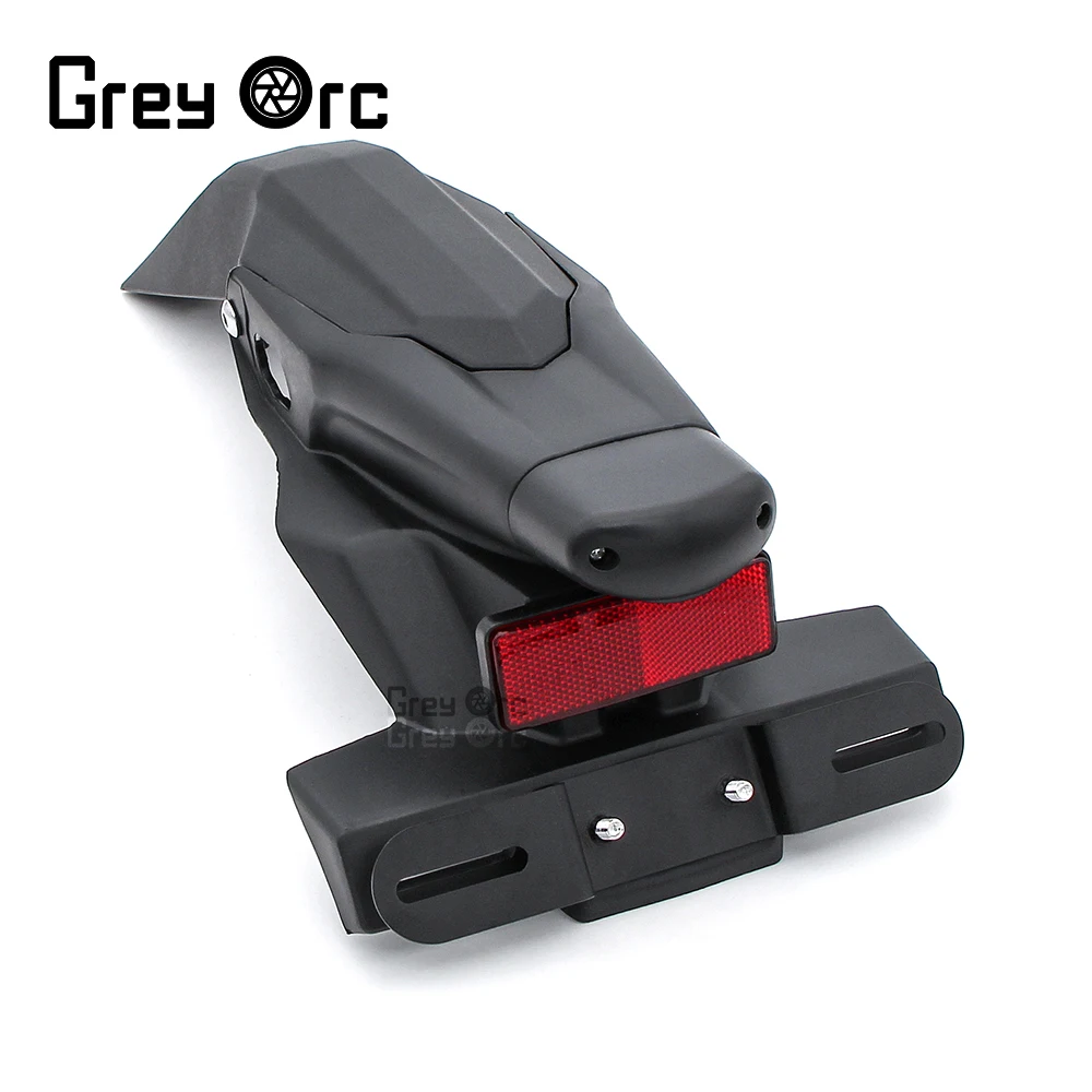 

Rear Mudguard With Turn Signal Lamp For Kawasaki Ninja Zx10r 2016-2021 Fender Splash Guard License Plate Holder Light Bracket