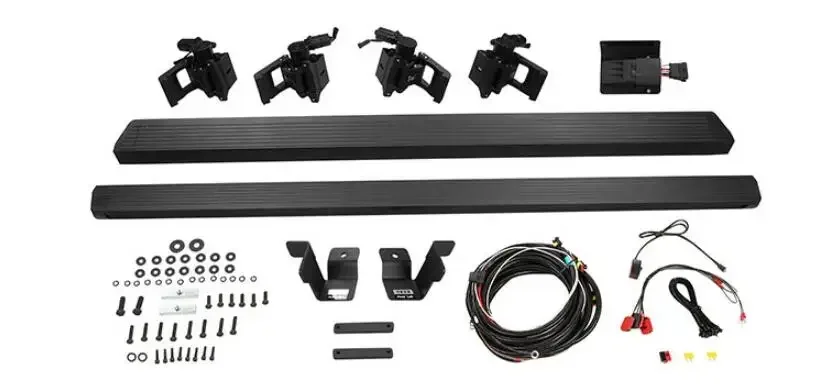 For  Jeep Wrangler JK JL 2/4 door 2007-2023 Electric Motor Pedal Running Board Side Step Bar Nerf