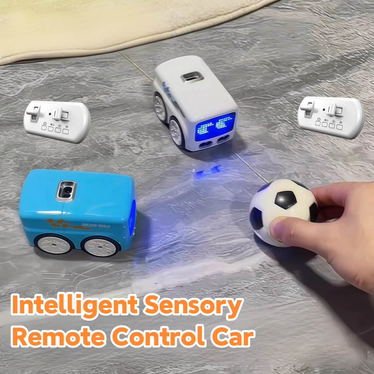 

Миниатюрный радиоуправляемый автобус с интеллектуальным управлением, управлением жестами и функцией следования, мини-автобус, настольная электрическая игрушка, подарок для детей