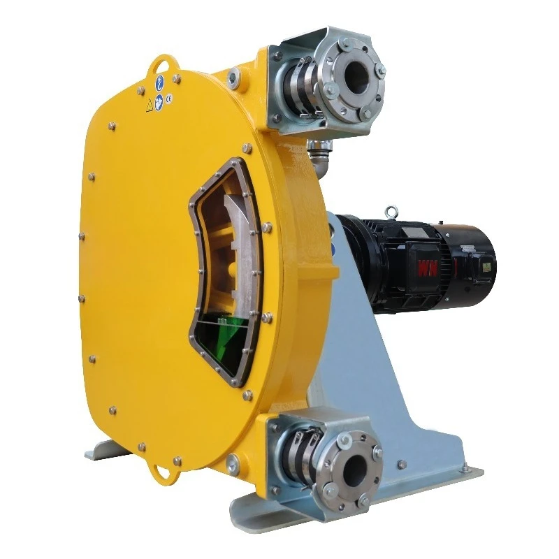 High Efficiency Industrial Peristaltic Hose Pump for Slurry Mixing and Squeeze Mortar