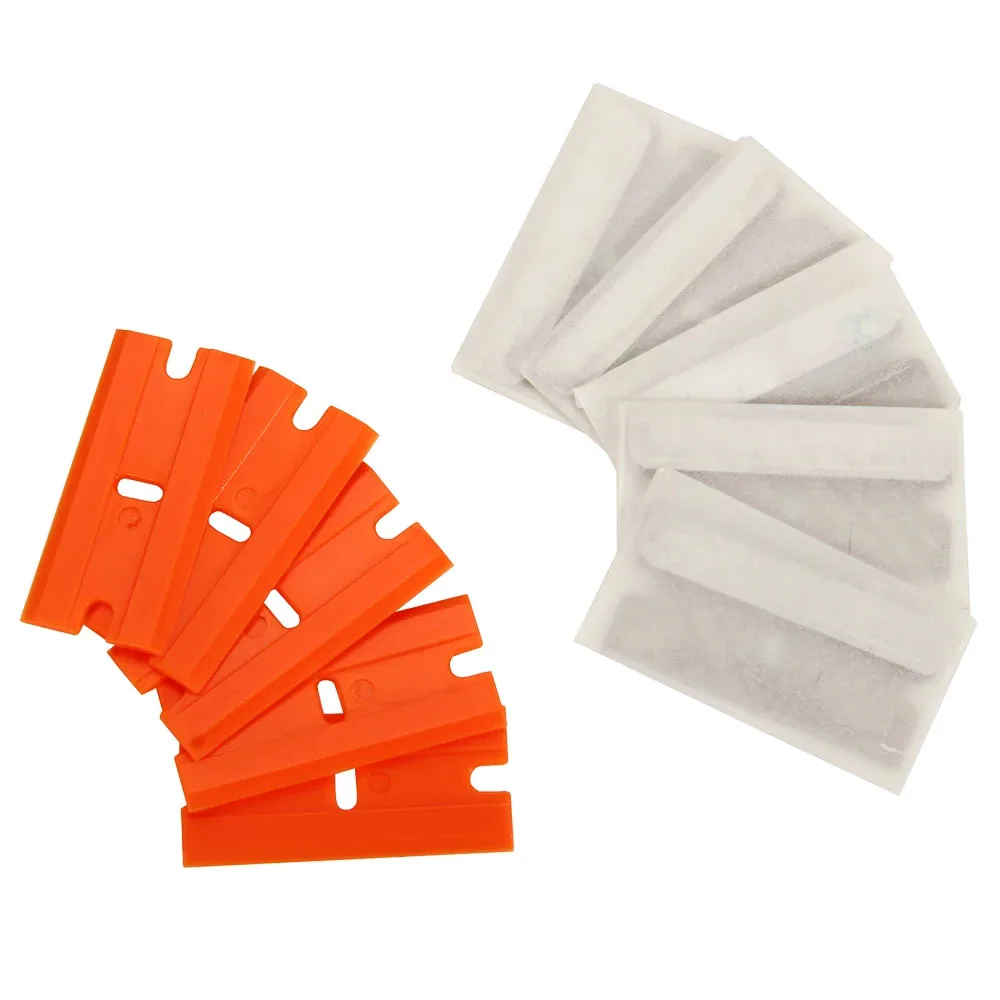 Scraper for Car Glass with Blades Window Glass Glue Sticker Remover Razor Blade Scraper to Clean Ceramic Hob Auto Squeegee Tool