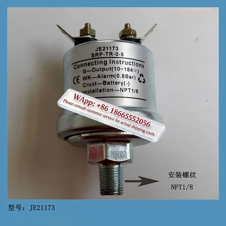 JE21173 with alarm oil pressure sensor NPT1/8 thread