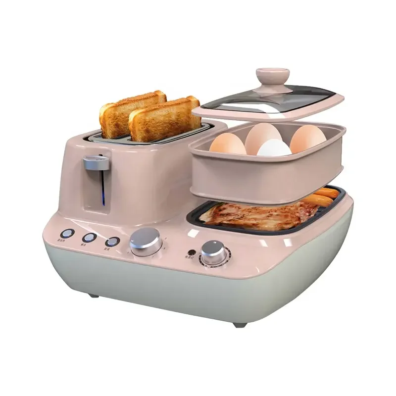 Arrival Home Multi-Function Toaster Machine Industrial Bread Toaster 3 in1 breakfast maker