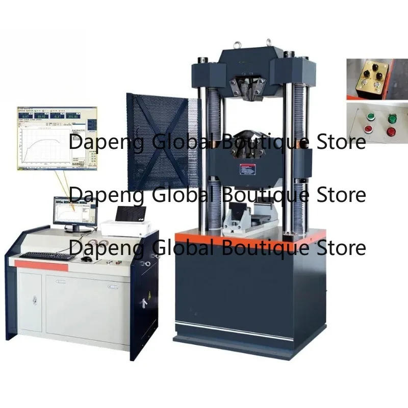100KG Spring Elasticity Intelligent Pull Machine Electronic Strap Tensile Testing Machine