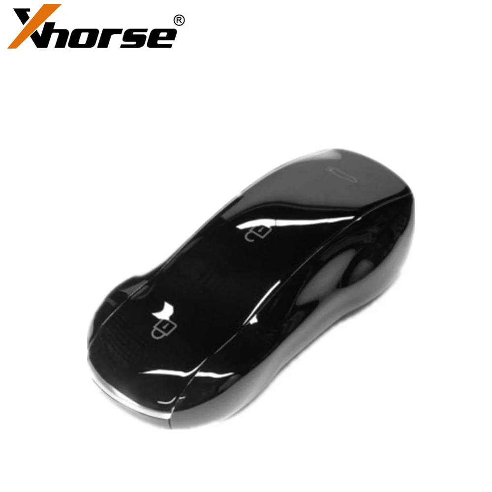 Xhorse XSSC01EN XM38 TOY.T Universal Smart Key Supercar Style Glossy Black Color 3 Buttons