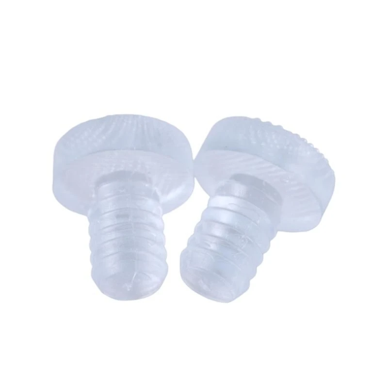 97QC 100pcs Muebles transparente Papelada almohadilla pierna almohadilla inferior para hogar