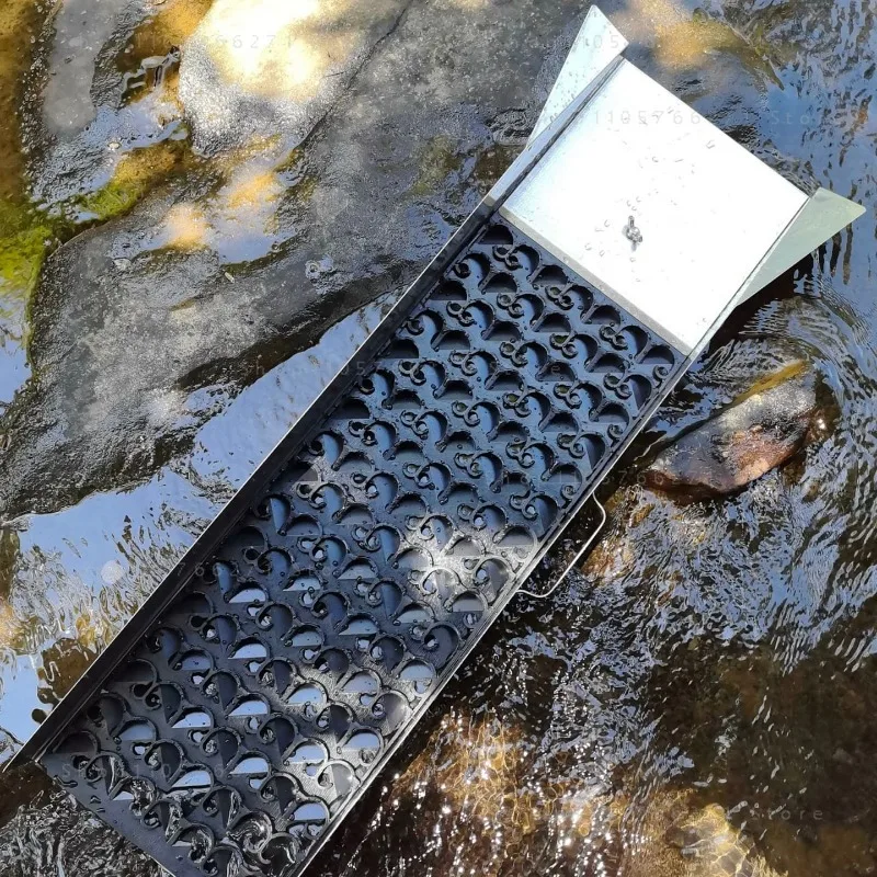 International Design Gold Washing Sluice Box Gold Recovery Sluice Mat Small Scale Mining Equipment Full Gold Mining Tools Set
