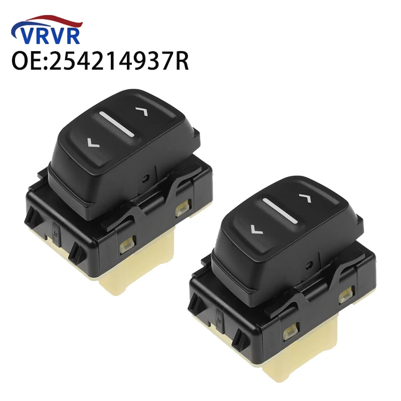 VRVR 254214937R Botón de interruptor de control de ventana eléctrica para Renault Dacia Lagon Sandero