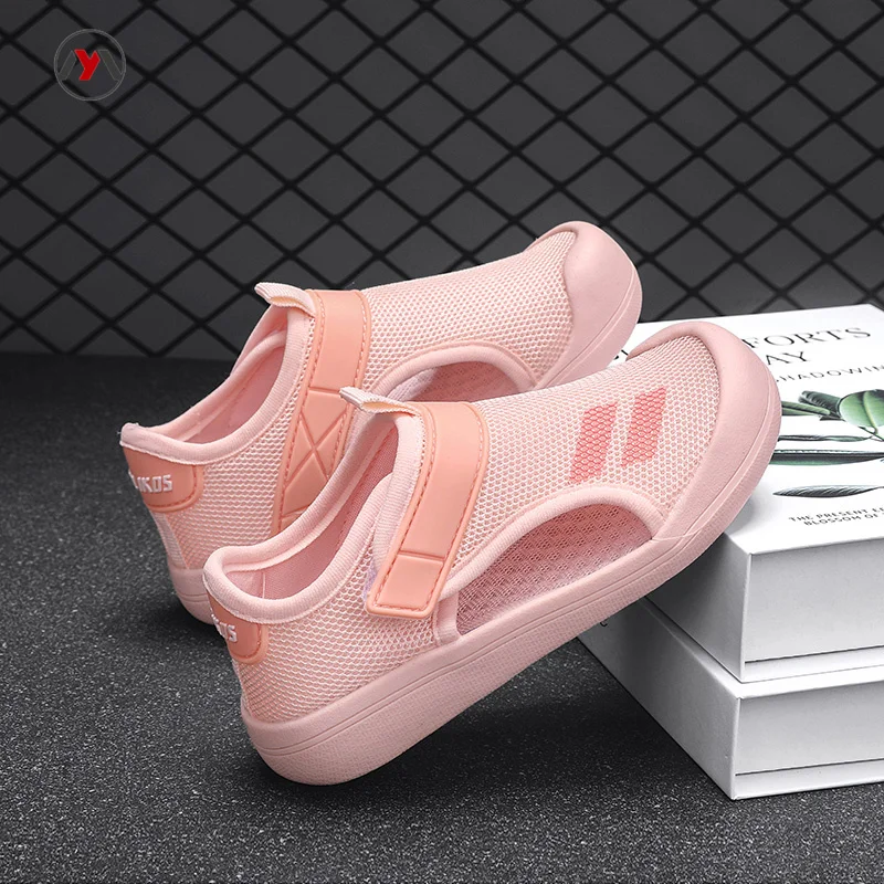 Boys Girls Sneakers Kids Lightweight Slip On Running Shoes Breathable Tennis Shoes for Toddle  shoes for kids