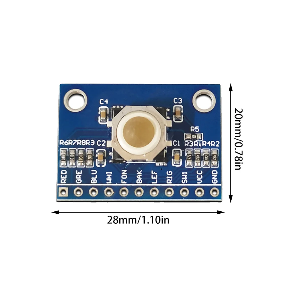 Electrical Equipments Supplies - Blackberry Trackball Sensor Blackberry Trackball Hall Effect Sensor 360 Degree Trackball Module