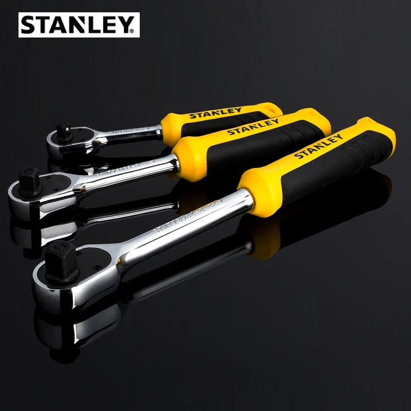 STANLEY 6.3MM series professional two-tone handle ratchet wrench STMT73982 STMT73983  STMT73984