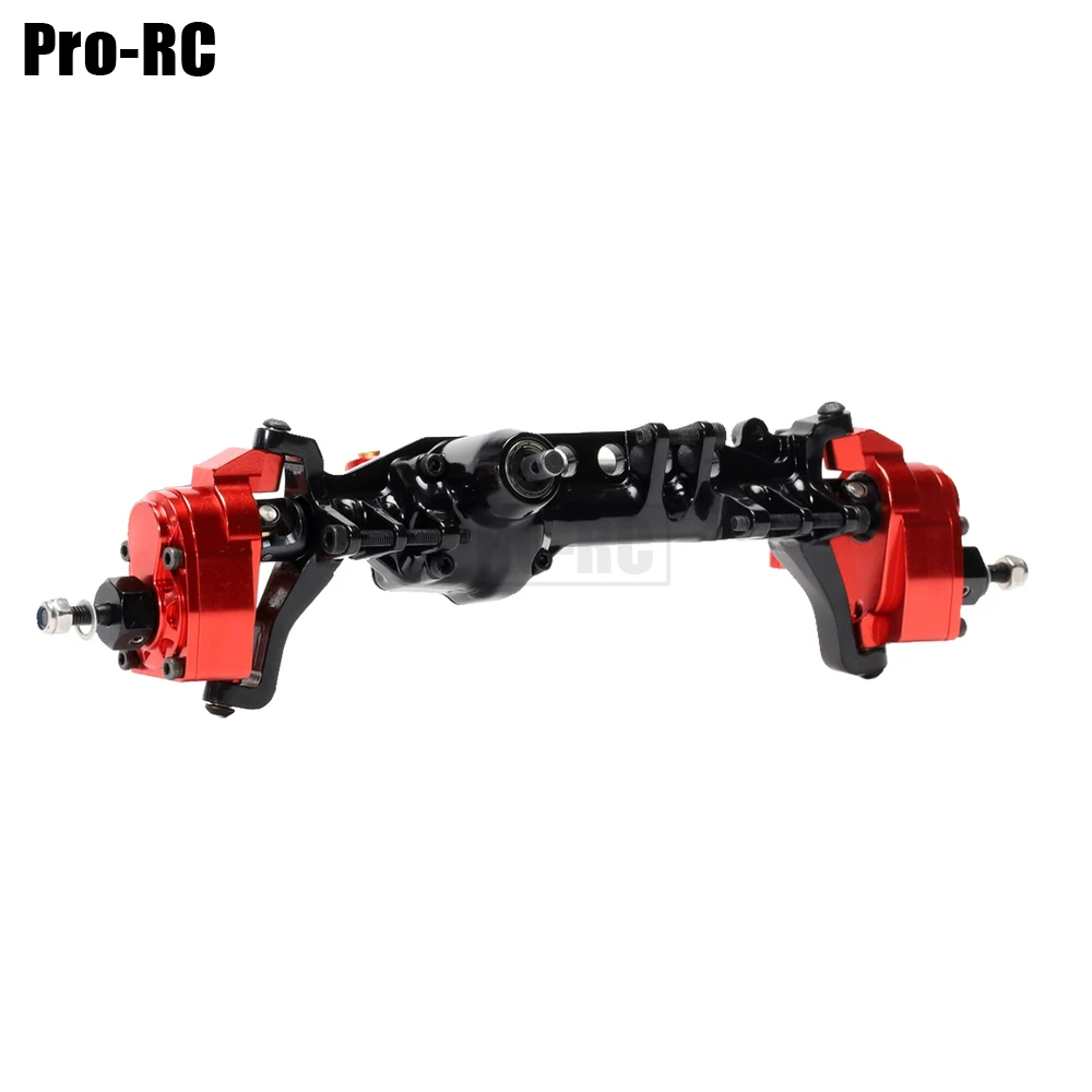 1Set Aluminum Alloy Front & Rear Axle Assembly 8T/24T AXI232022 AXI232023 Set for RC Car 1/10 Axial SCX10 III AXI03006 AXI03007