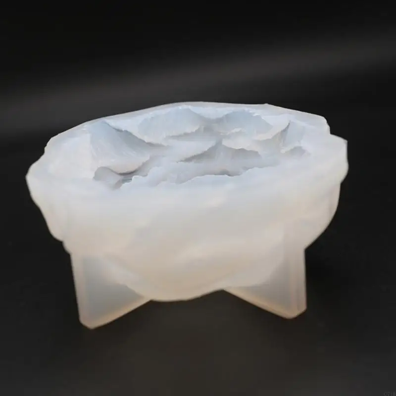Silicone Moulds Soap Molds Peony Flower Shaped Wax Mould Hand-Making Mold Hand-Making Accessories for Wax Crafts