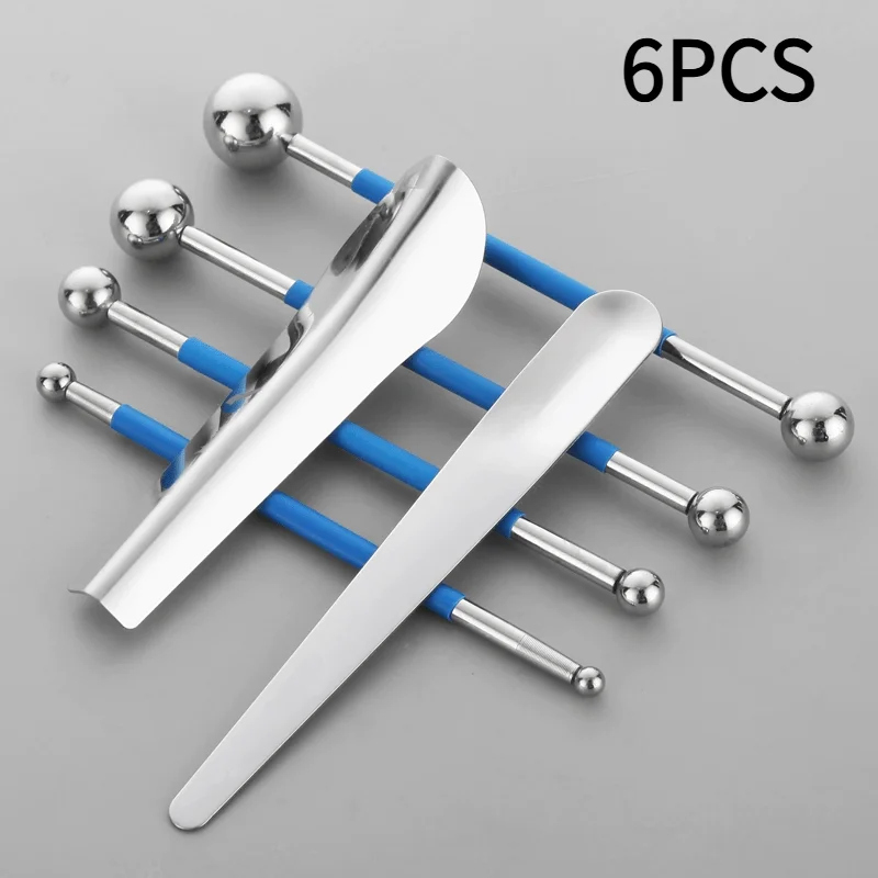 6PCS Tile Joint Cleaning Caulking tool Stainless Steel Pressed Ball Tile Grout Glue Gaps Repairing Stick Grout Removal Tools