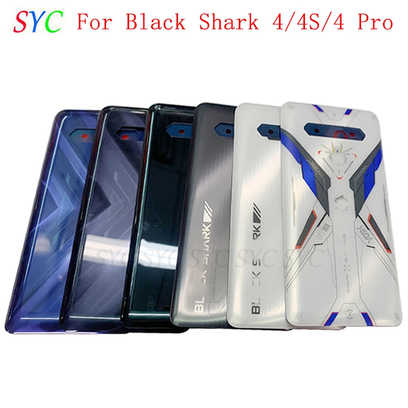 

Rear Door Battery Cover Housing Case For Black Shark 4 Pro 4S Pro Back Cover with Logo Repair Parts