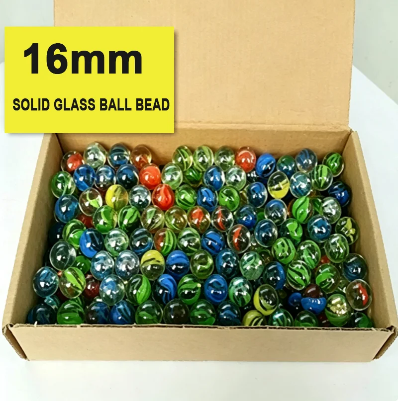 10-100Pcs 16mm G3 Creative Handmade Glass Round Balls Rarity Home Decor Beads Ornaments Cute New Year Gifts Desktop Collection