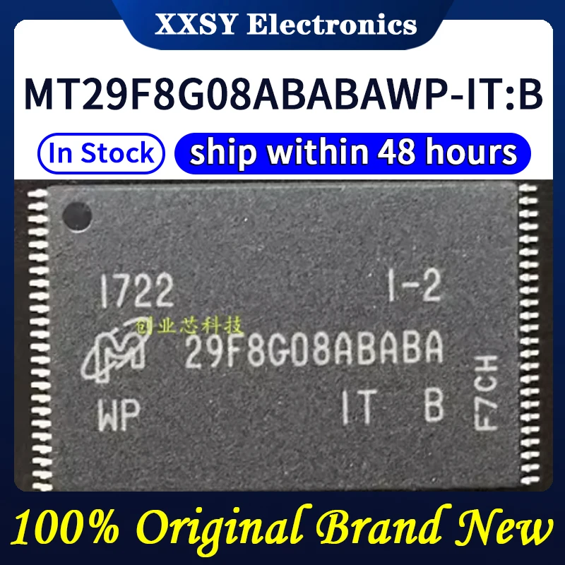 MT29F8G08ABABAWP-IT:B, 100% original, novo