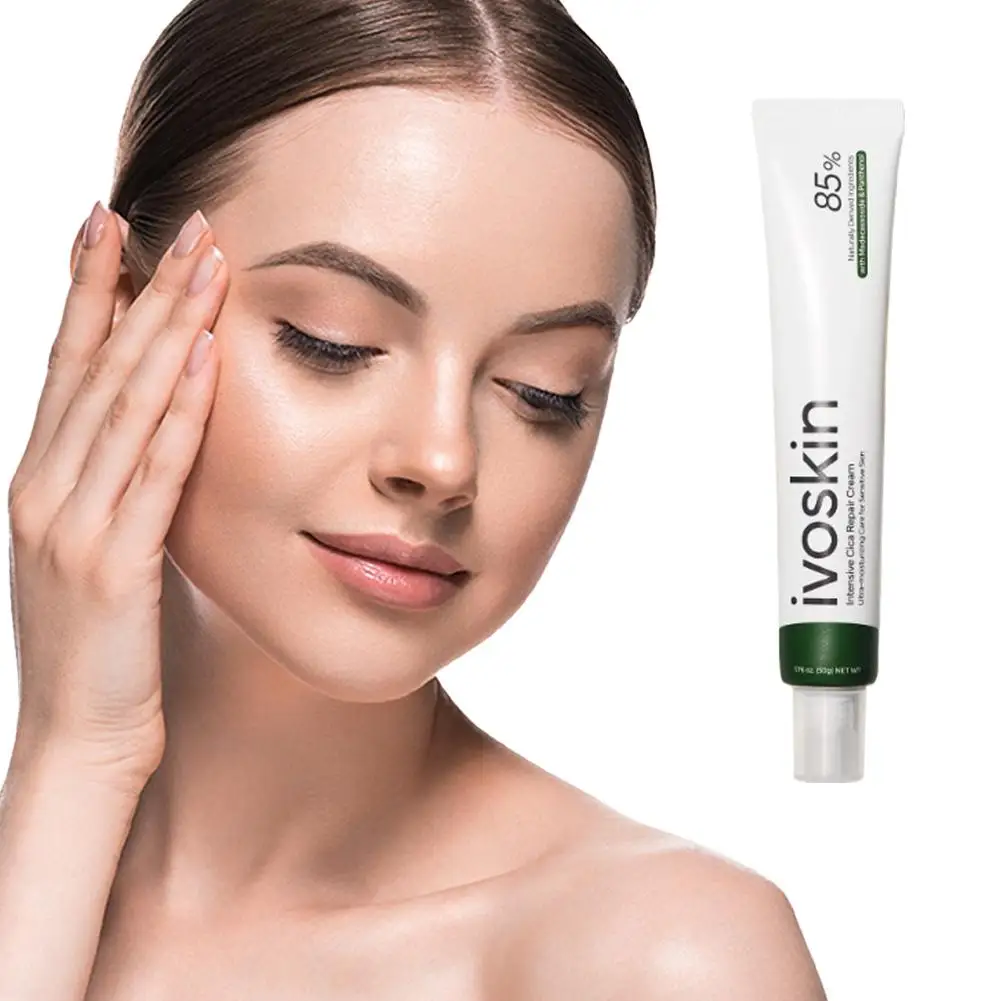 Hyaluronic Acid Deeply Moisturizing Cream Centella Repair Face Cream Panthenol Formula Soothing Skin Cream Sensitive Skin Care