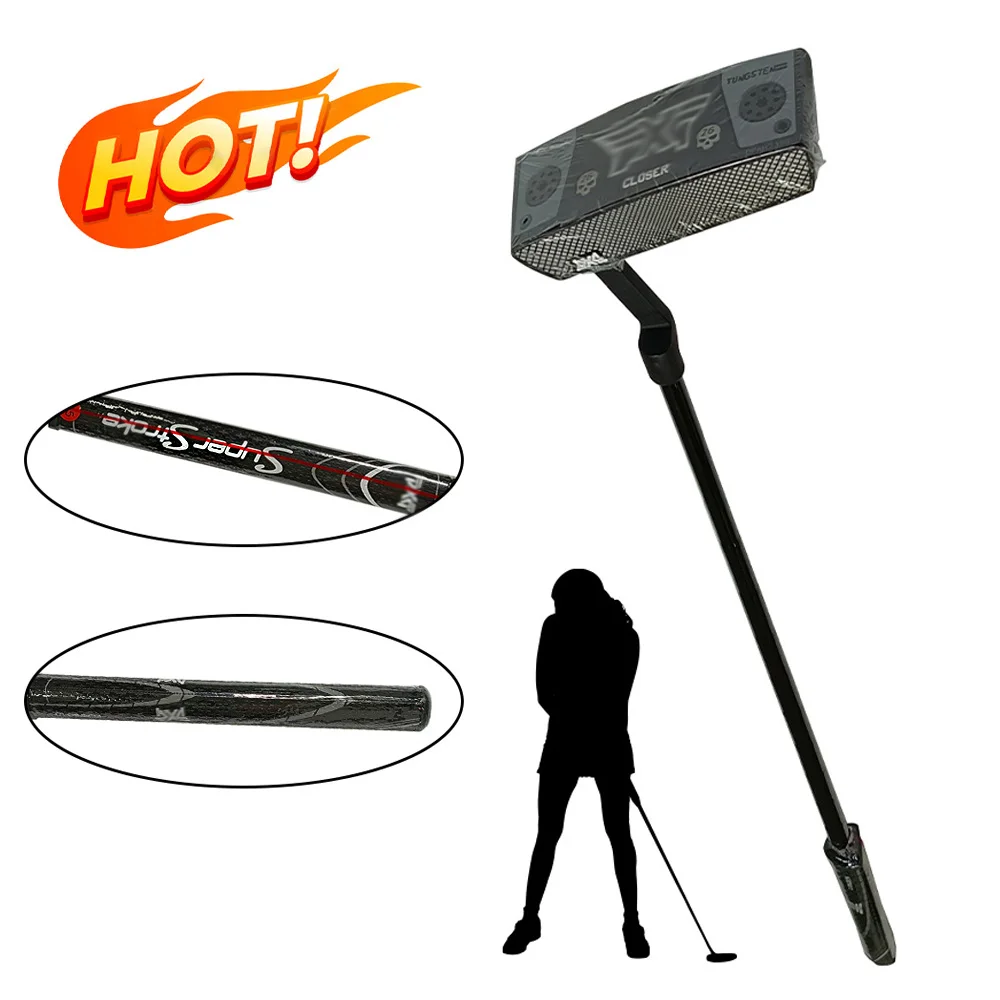 

New Release Golf Putter Men's Blade-Style Vibration Dampening Advanced Groove Face with Headcover 35 inch with logo cover 2025