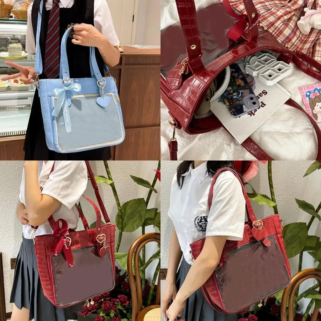 

X90D Japanese Handbags Shoulder Bags for Girl Women Carrying Purse Underarm Bag