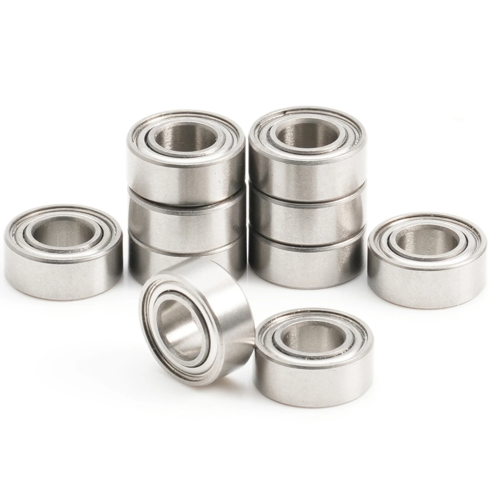 SMR105ZZ 베어링 5*10*4mm (10PCS) ABEC-1 스테인레스 스틸 볼 베어링 차폐형 SMR105Z SMR105 Z ZZ