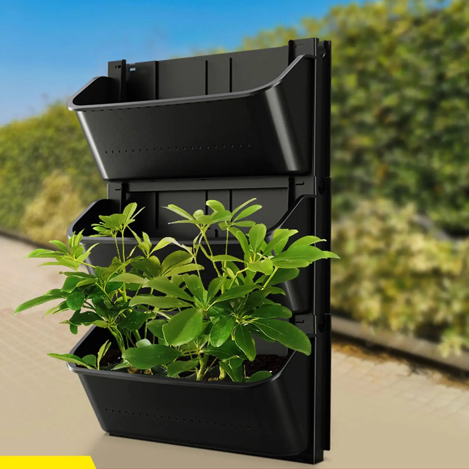 

Настенный горшок, простой в использовании, настенный цветочный горшок, перила, подвесной горшок, настенный