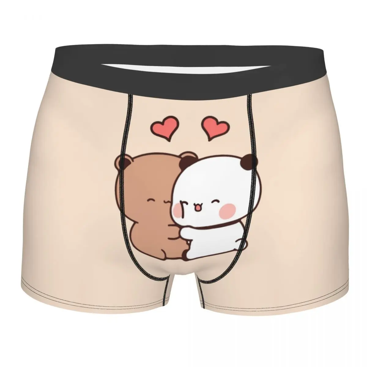 UWU Man\'s Boxer Briefs Bubu Dudu Cartoon Highly Breathable Underwear Top Quality Print Shorts Gift Idea