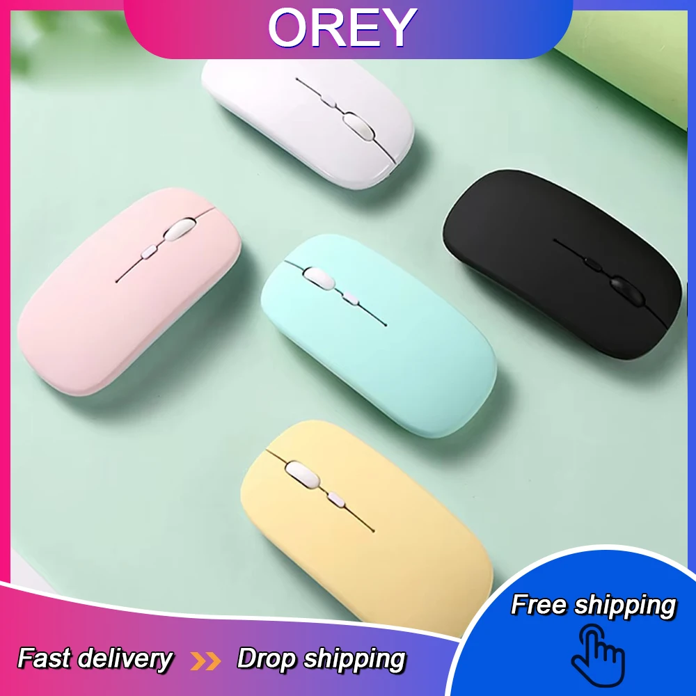 Portable Wireless Bluetooth Mouse Magic Silent Ergonomic Mice For Laptop iPad Tablet Notebook Mobile Phone Office Gaming Mouse