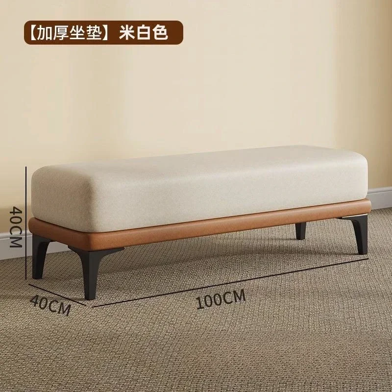 Versatile changing shoes Stool for Entryway Sitting Rest Designer Long Bench Stool for Home Fashion Store art decoration chair