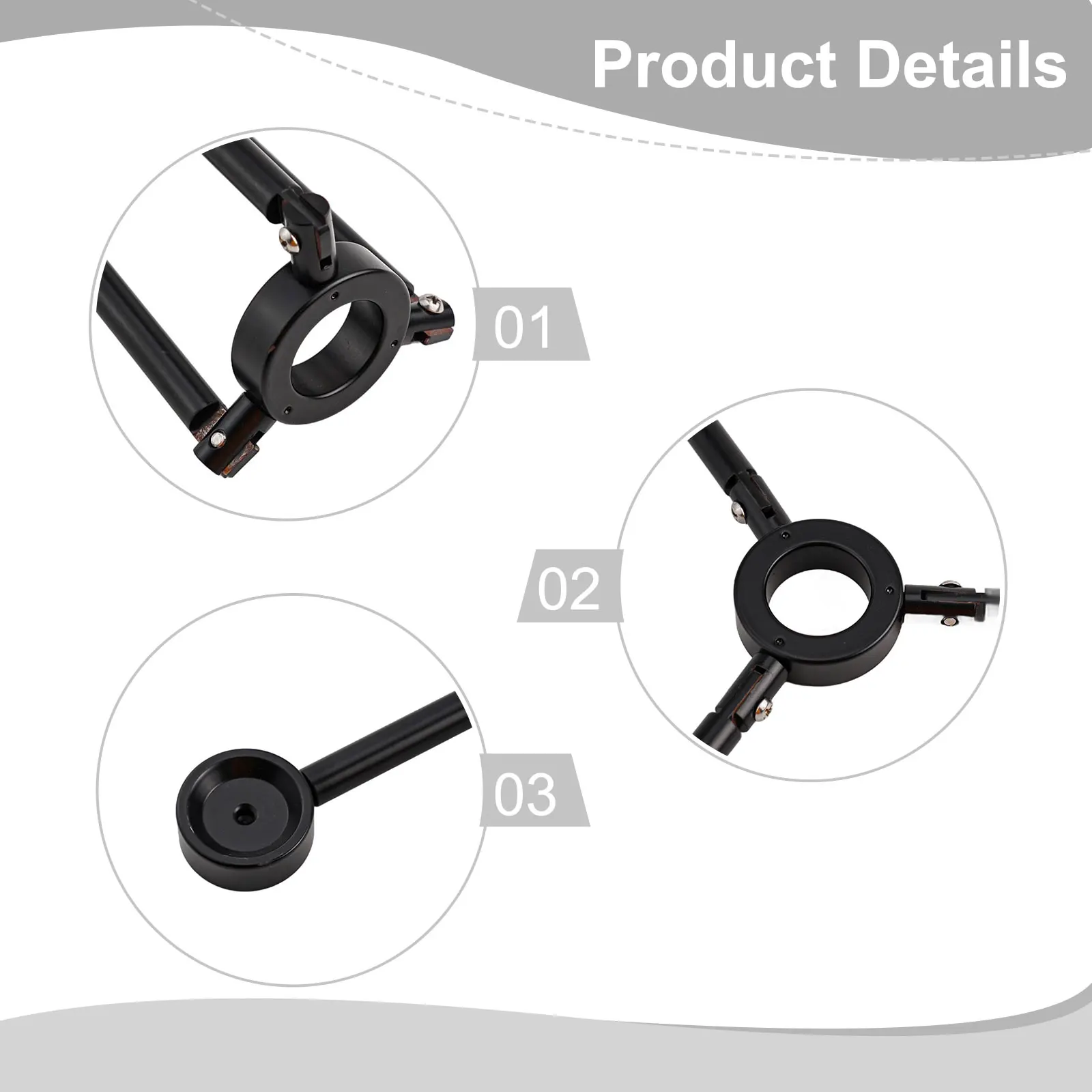 

Total Station Tripod with Foldable Design for Stabilizer Floor Guide Measurement Use Metal Material with Anti Slip Support