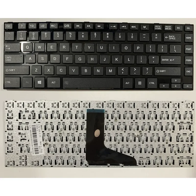 Teclado estadounidense para portátil Toshiba L40Dt-A L40t L40t-A L45 L45-A