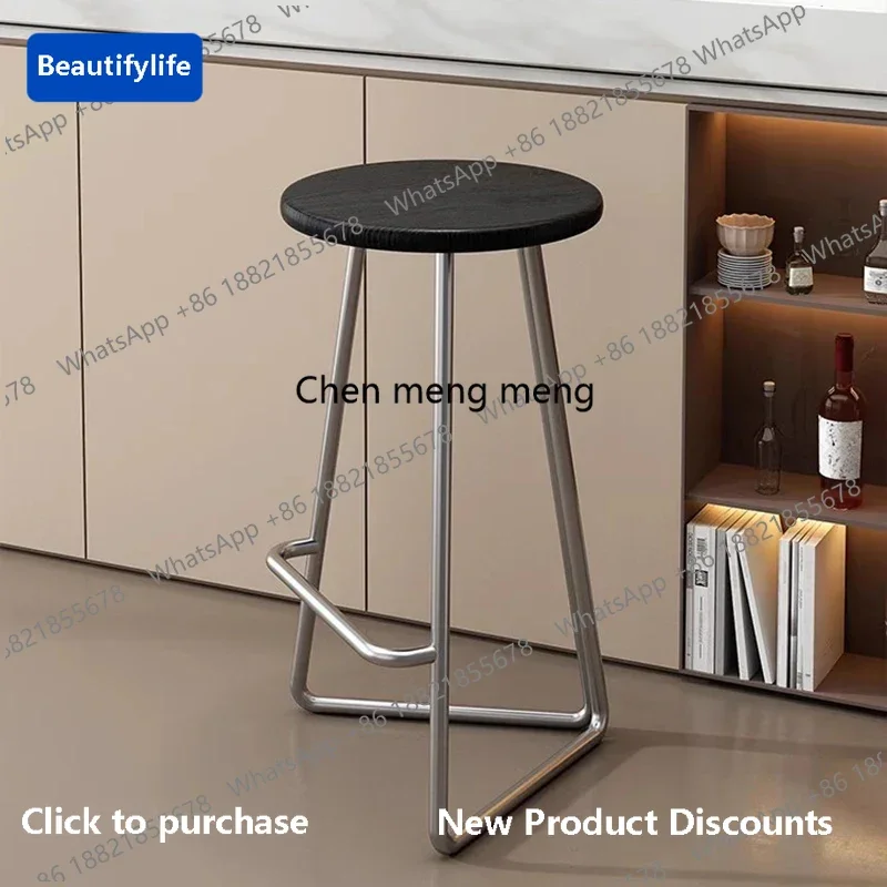

z5556Minimalist Lounge Bar Chairs Reception Round Reinforce Kitchen Bar Chairs Waiting European Cadeira Ergonomica Home Furnitur