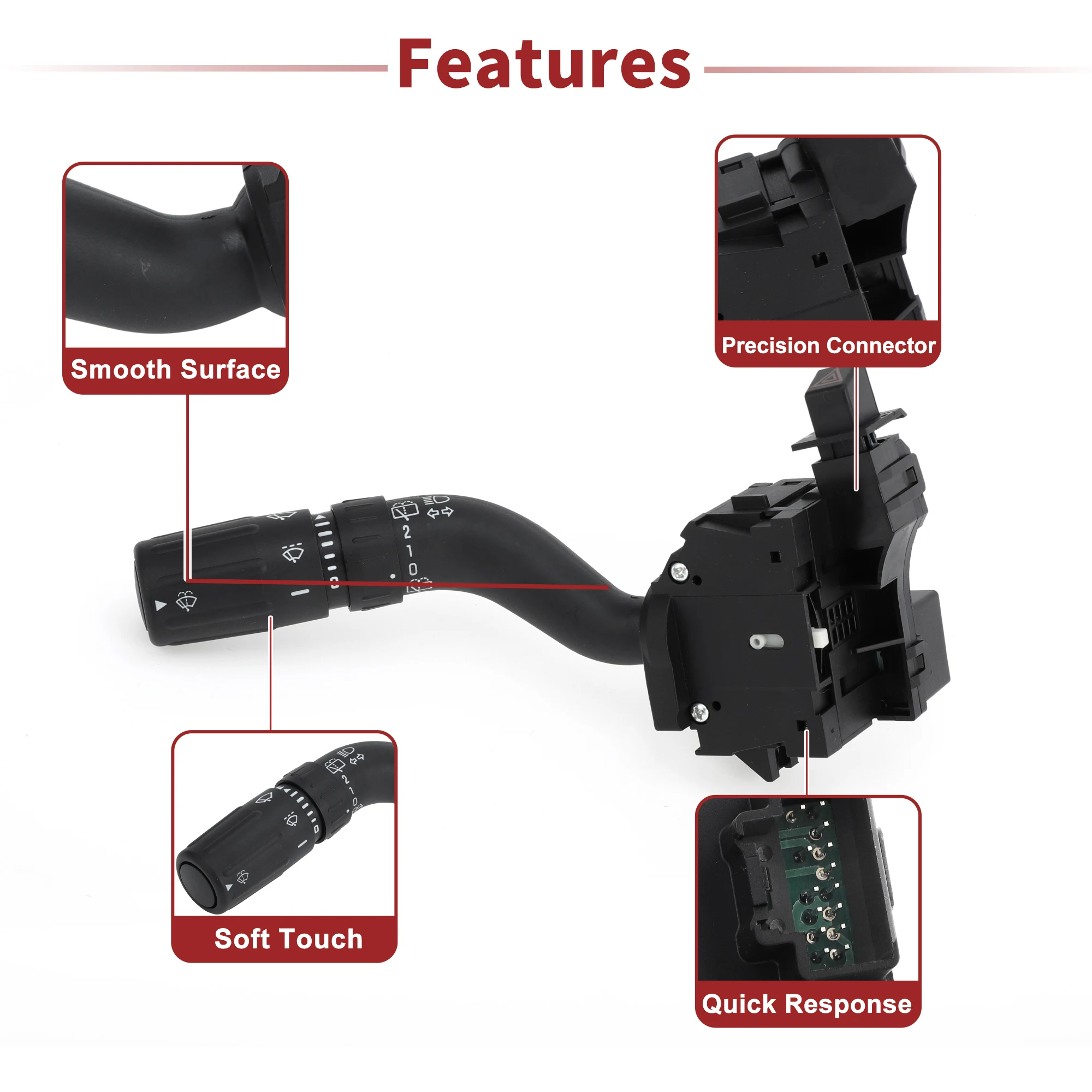 X Autohaux Auto Steering Column Turn Signal Switch Lever No.8L8Z13K359AA for Ford Escape 2008 for Ford Escape 2009