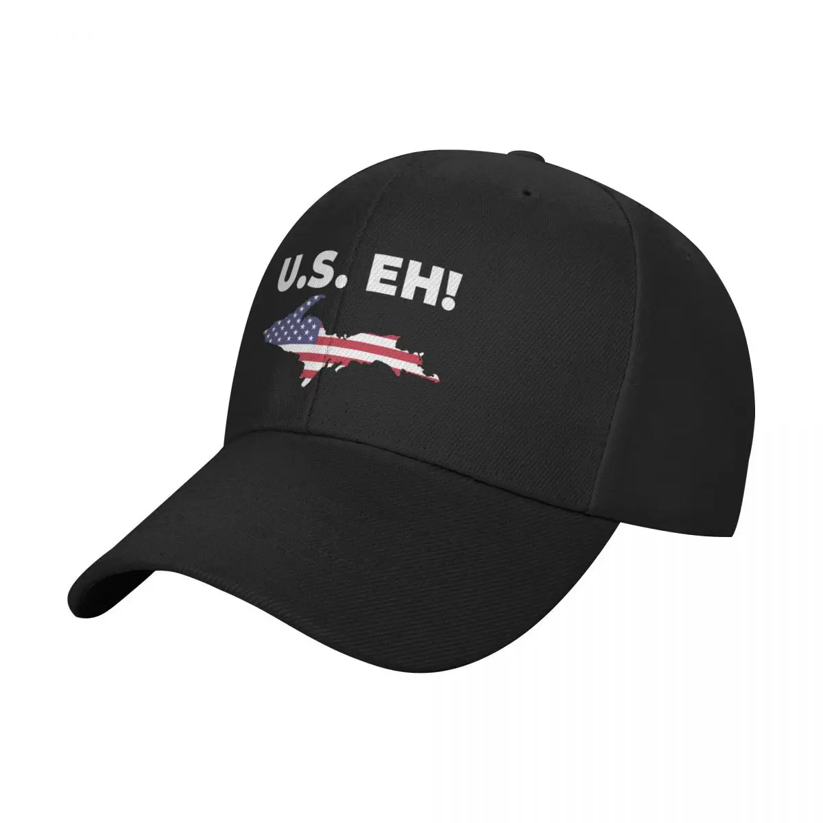 

U.S. Eh! USA Patriotic Upper Peninsula Michigan Yooper Baseball Cap Hip Hop fishing caps man Hats For Men Women's