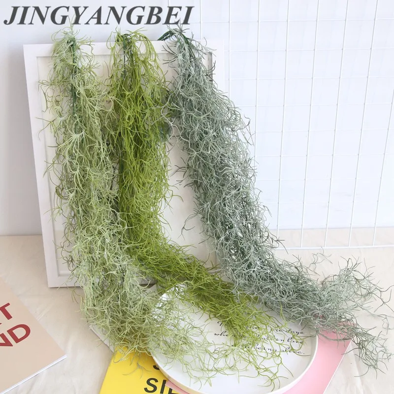 

91cm Artifical Plastic Hanging Air Vine Home Decoration Fake Plant Grass Rattan Christmas Wedding Scene Layout Photo Prop