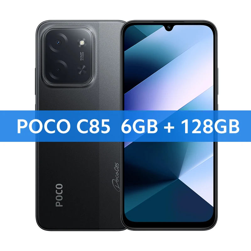 POCO C85 Global Version Smartphone Helio G81-Ultra 6.9" Dot Drop display 6000mAh battery 50MP Camera 33W NFC