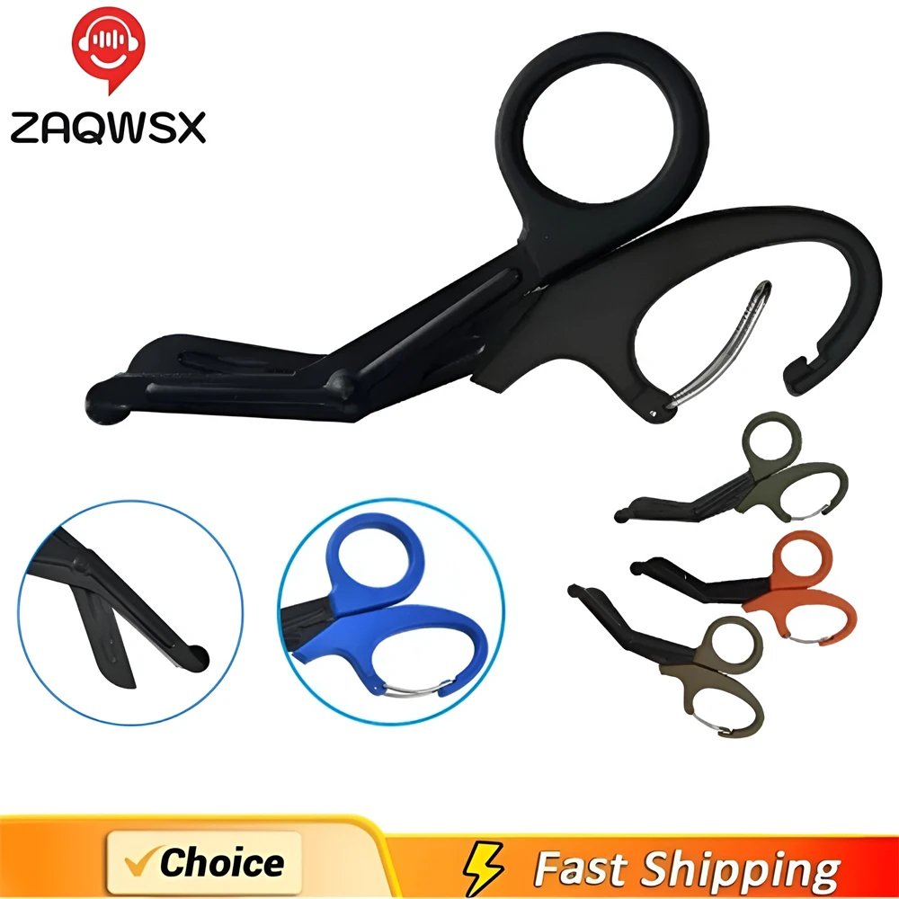 Survive Paramedic Medical Rescue Scissor Trauma Gauze IFAK Emergency First Aid Shear Outdoor Nurse Utility Camp Hike Home