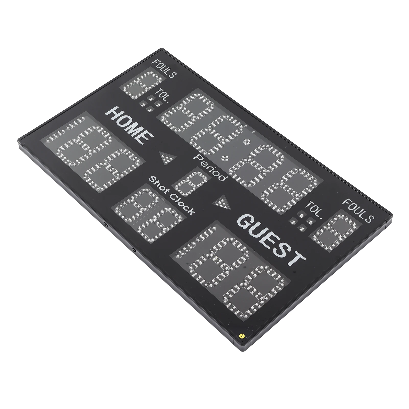 15-значное электронное табло со светодиодной подсветкой, цифровое портативное электрическое табло для баскетбола, волейбола