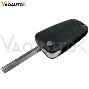 플립 원격 키 FOB 쉘 케이스 교체 Zafira Vectra C Signum Meriva 2/3button의 Corsa D Astra H에 대한 vauxhall을 대상으로합니다. 8 최고의 판매 오펠 키 커버 케이스 - №4