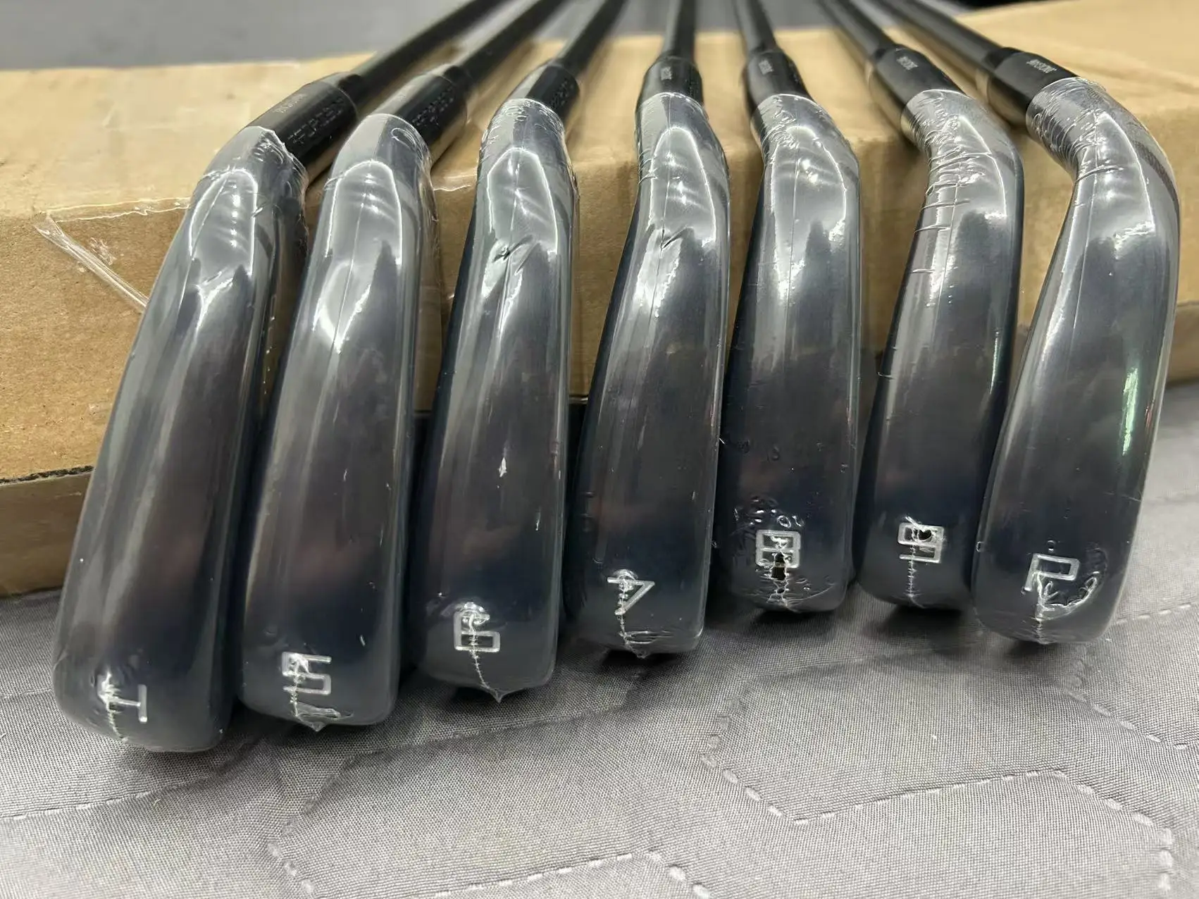 مجموعة مكونة من 7 قطع من المطاط بمقبض مطاطي لليد اليمنى لنادي الجولف الحديدي الجديد لعام 2025 (الجيل الخامس عالي الدقة للجنسين لمسافات طويلة) #6