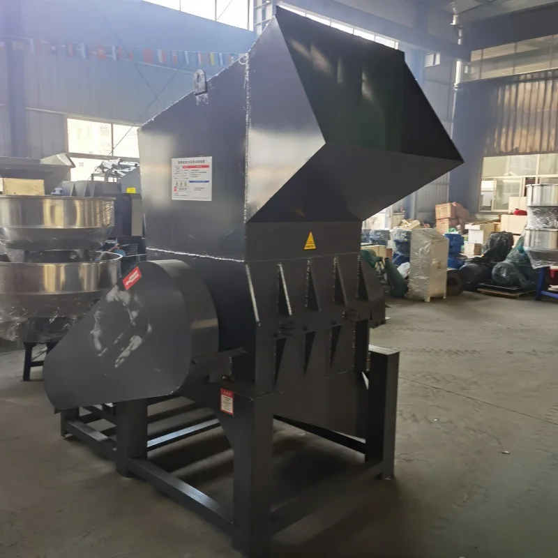 

(Customized for sea shipping) Oil canister and oil drum crusher, AD calcium milk bottle heavy-duty spiral knife crusher, PE Waha