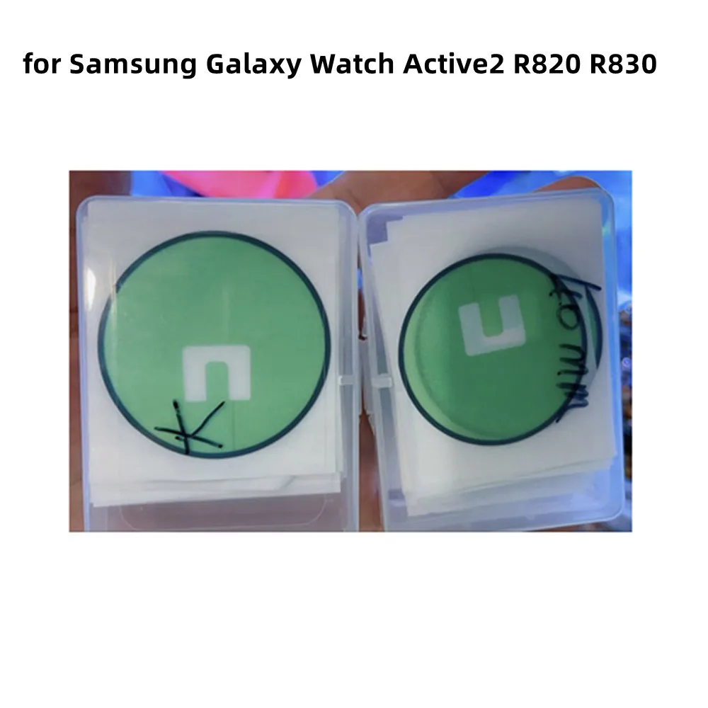 Сменный клей для экрана часов 40/44 мм, 2 шт., клей для Samsung Galaxy Watch Active2 R820 R830, аксессуары для ремонта умных часов