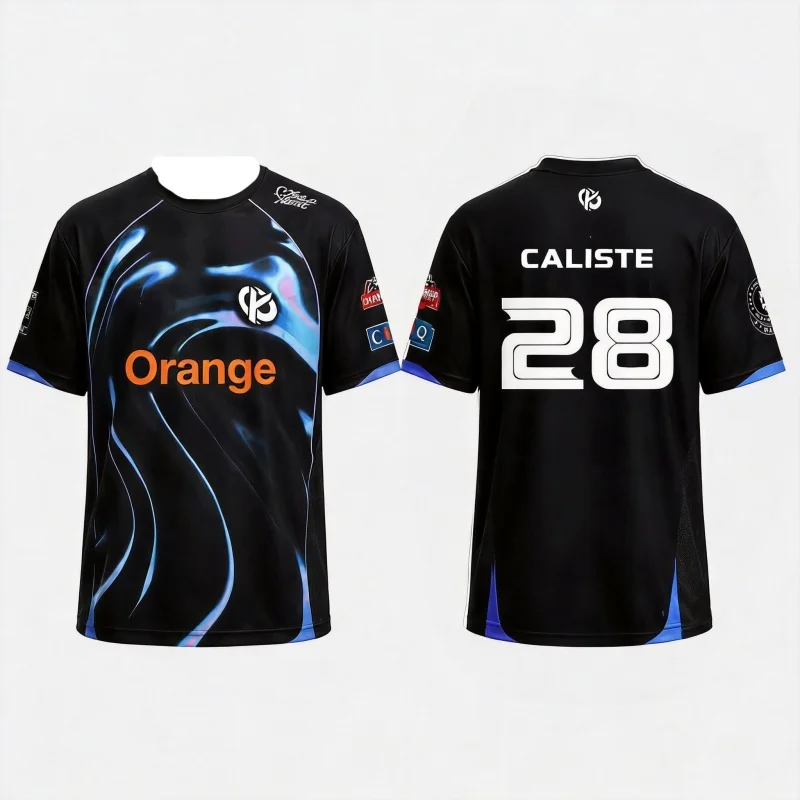 Karmine Corp KC MSI 2026 LoL Team Jersey Family Matching Clothes Esports Gaming Uniform KCorp Fans T-Shirt Kids Men Sportswear