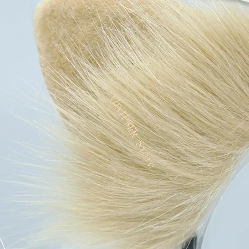 بانك نمط أنيمي Hairhoop Plush Dog Ears Cosplay Cosplay Costume Halloween Party Barty Cypress Women Play Meadwear D08E