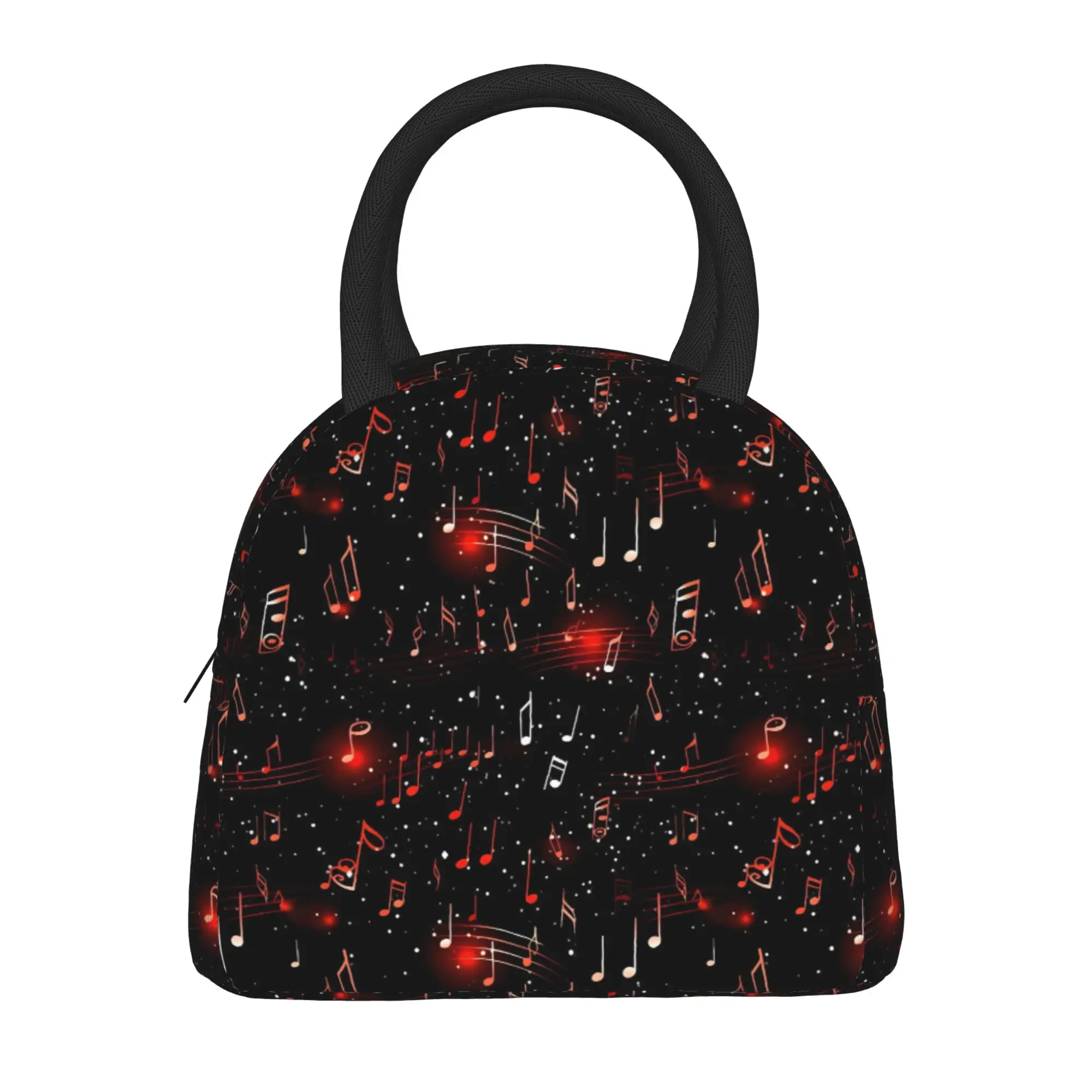 Personalized Piano Mochilas Mujer Polka Dot Print Lunch Bag For Unisex  Lunch Box Casual School Cooler Bag Tote Food Bags