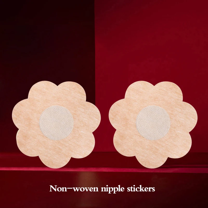 10 stücke Weichen Nippel Abdeckung Einweg Blütenblatt Blume Sexy Stick Auf Bh Pad Pasties Dessous Für Frauen Vertrauten Keine Markierungen