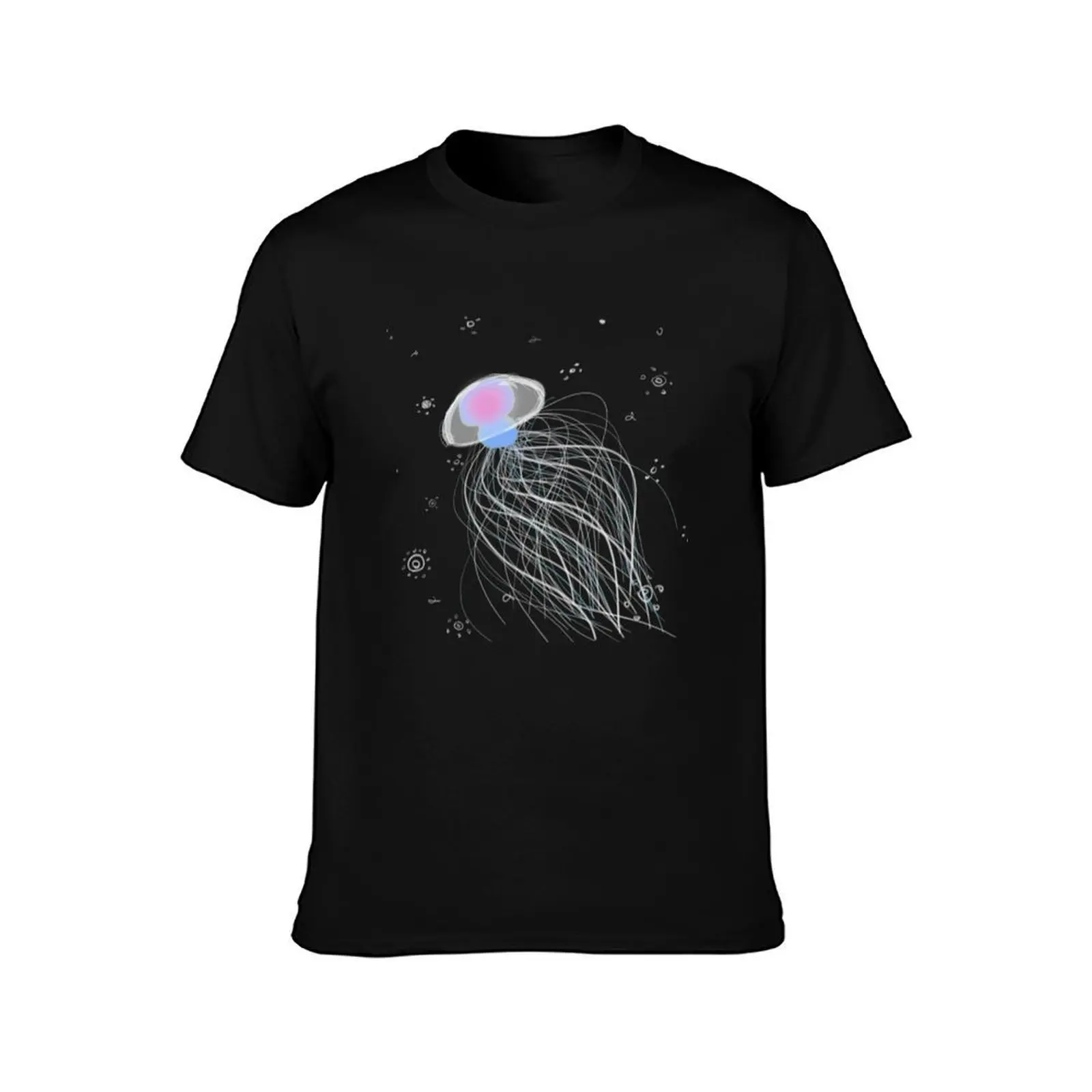 Fishy Jelly T-Shirt Plus Size Basic Short Sleeve Top T-Shirt