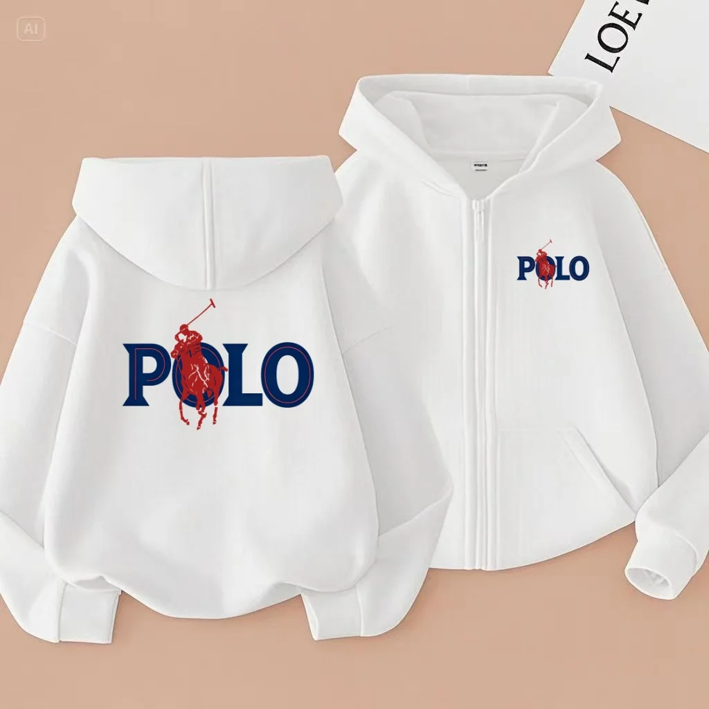 Kindersportbekleidung, lockere Sportjacken, für Jungen und Mädchen im Alter von 3 bis 12 Jahren, Sportbekleidung mit Reißverschluss und Kapuzenpullover für Teenager – Detail 10