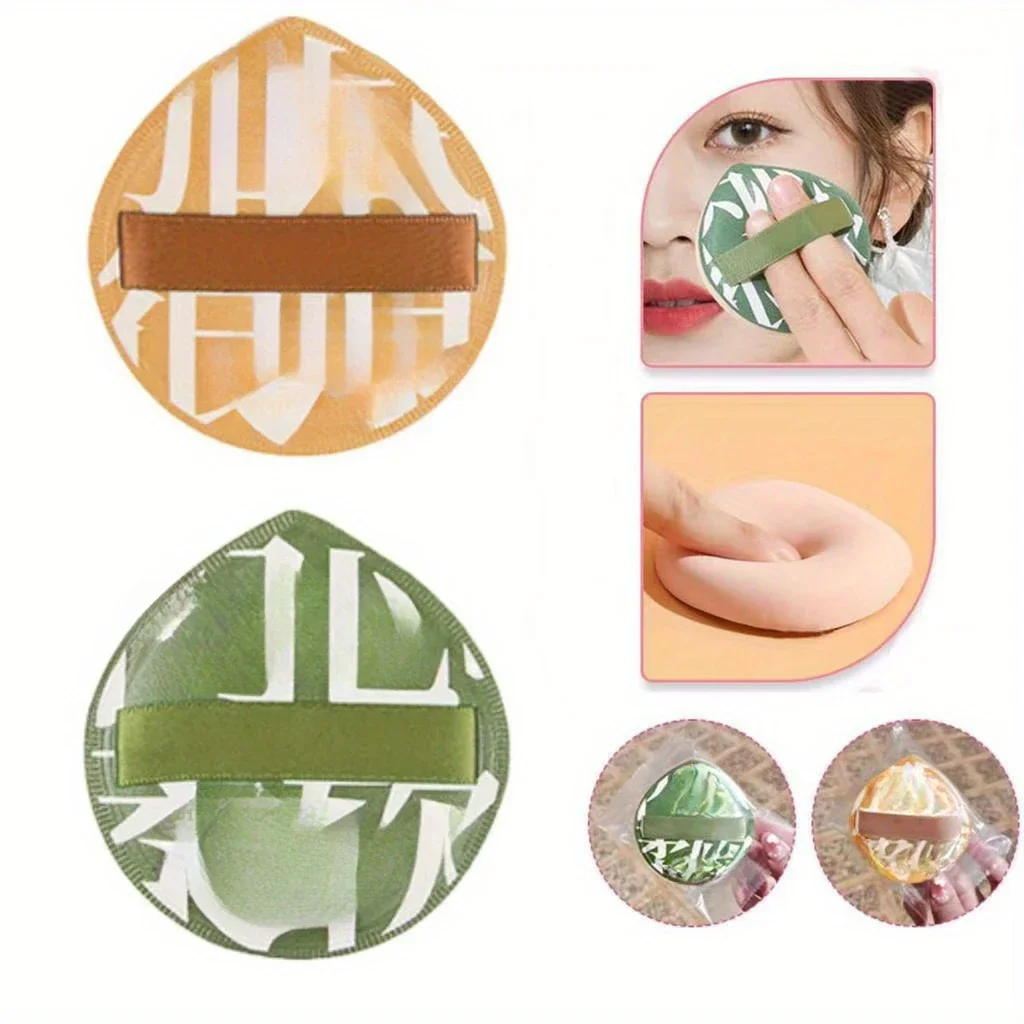 5 Stück Trocken-Nass-Make-up-Puff für den doppelten Gebrauch, Marshmallow-weicher Schwamm, Air Cushion Puderquaste für das tägliche Foundation-Make-up – Detail 2